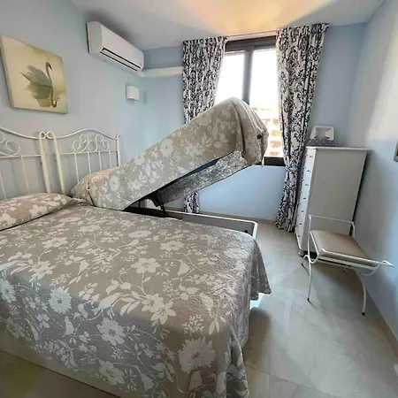 アパート Apartamento Playa Piscina 1ª Linea Paseo Maritimo